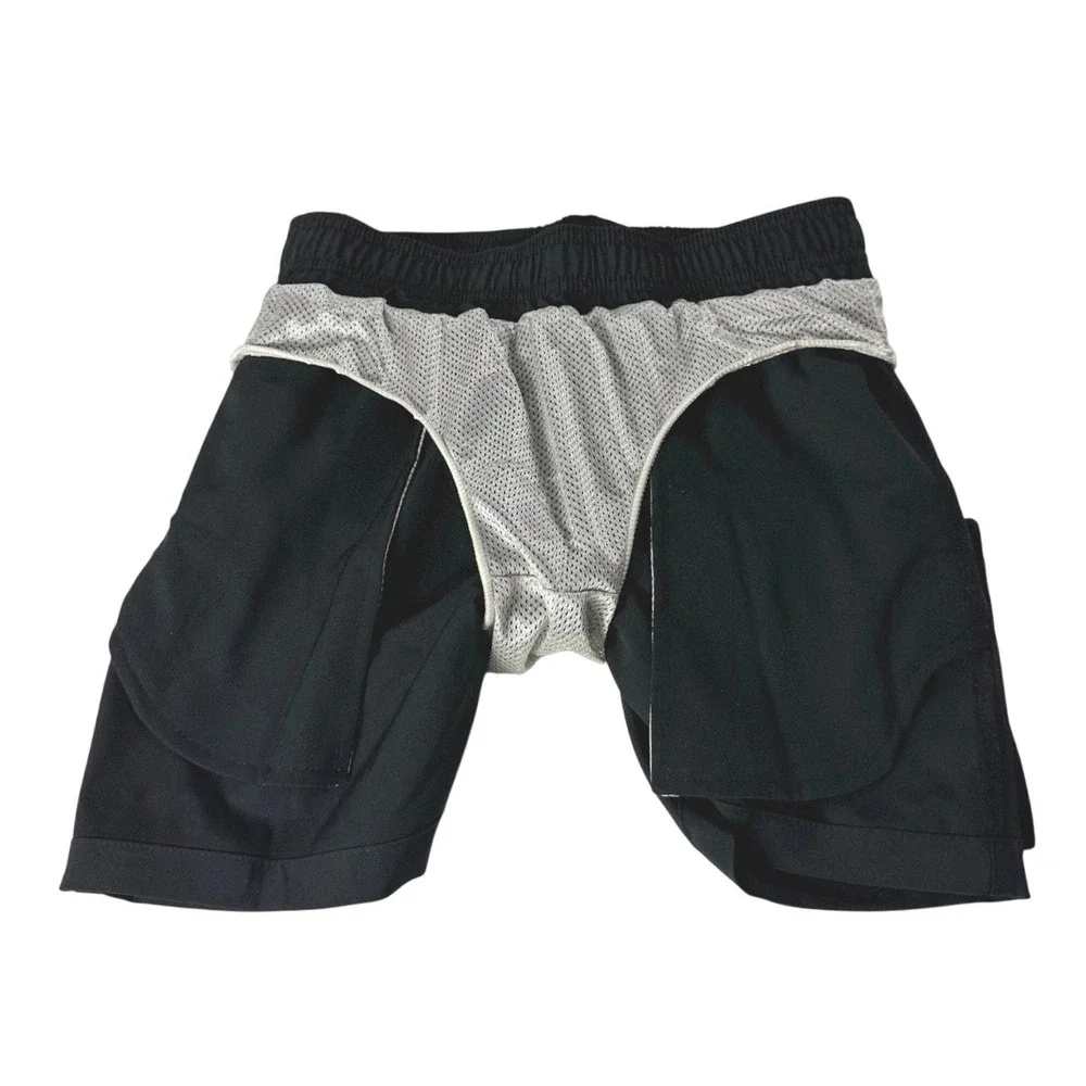 Huk Pursuit Volley Youth Medium Black Fishing Swim Shorts Boardshorts NWT
